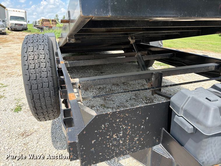 image for item FB5826 2020 Kaufman Trailers Of Ne, Inc. tilt deck equipment trailer