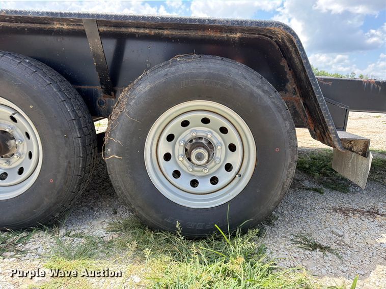 image for item FB5826 2020 Kaufman Trailers Of Ne, Inc. tilt deck equipment trailer