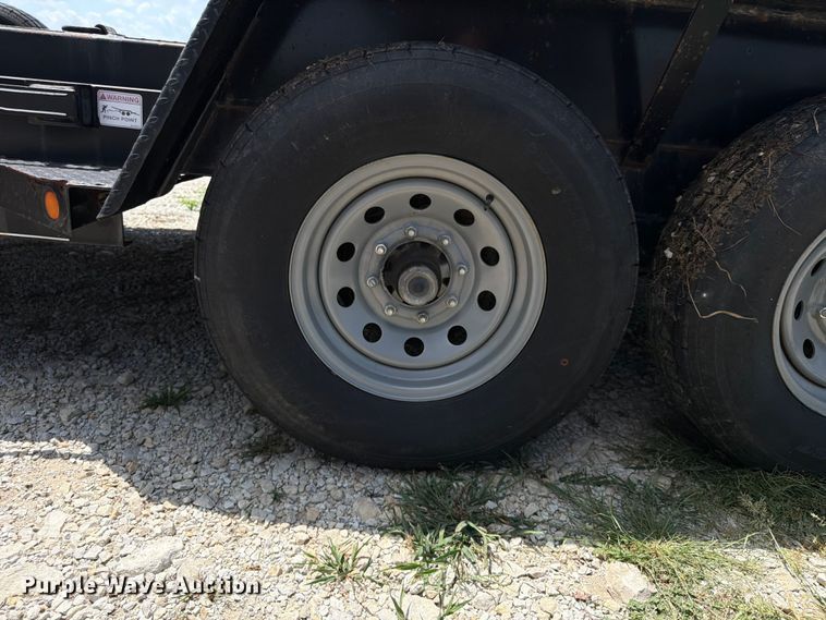 image for item FB5826 2020 Kaufman Trailers Of Ne, Inc. tilt deck equipment trailer
