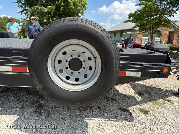 image for item FB5826 2020 Kaufman Trailers Of Ne, Inc. tilt deck equipment trailer