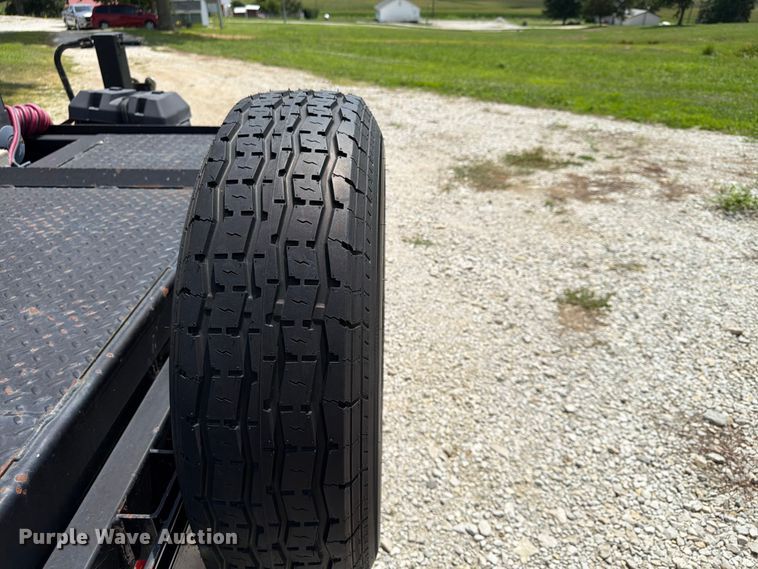 image for item FB5826 2020 Kaufman Trailers Of Ne, Inc. tilt deck equipment trailer