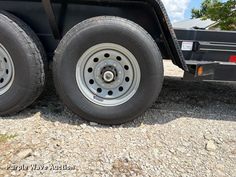 image for item FB5826 2020 Kaufman Trailers Of Ne, Inc. tilt deck equipment trailer