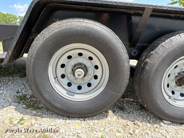 image for item FB5826 2020 Kaufman Trailers Of Ne, Inc. tilt deck equipment trailer