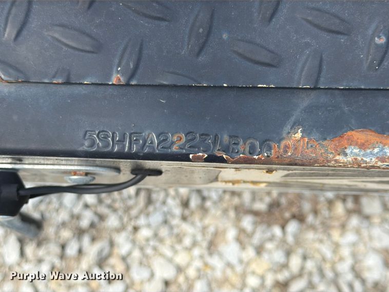 image for item FB5826 2020 Kaufman Trailers Of Ne, Inc. tilt deck equipment trailer