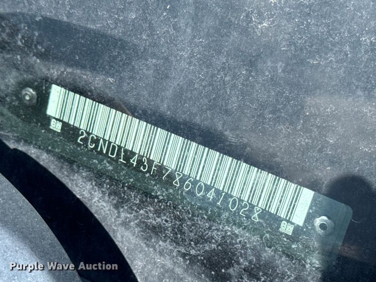 image for item FB5827 2008 Chevrolet Equinox SUV