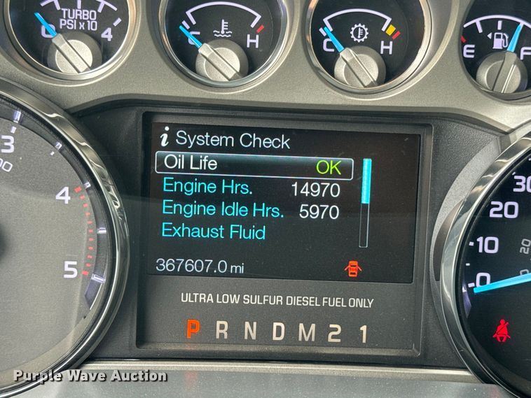 image for item FB5830 2015 Ford F250 Super Duty Crew Cab pickup truck