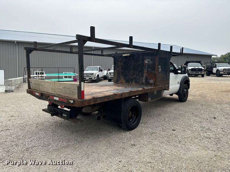 image for item FB5831 2012 Ford F450 Super Duty flatbed truck