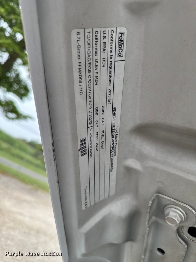 image for item FB5832 2015 Ford F350 Super Duty 