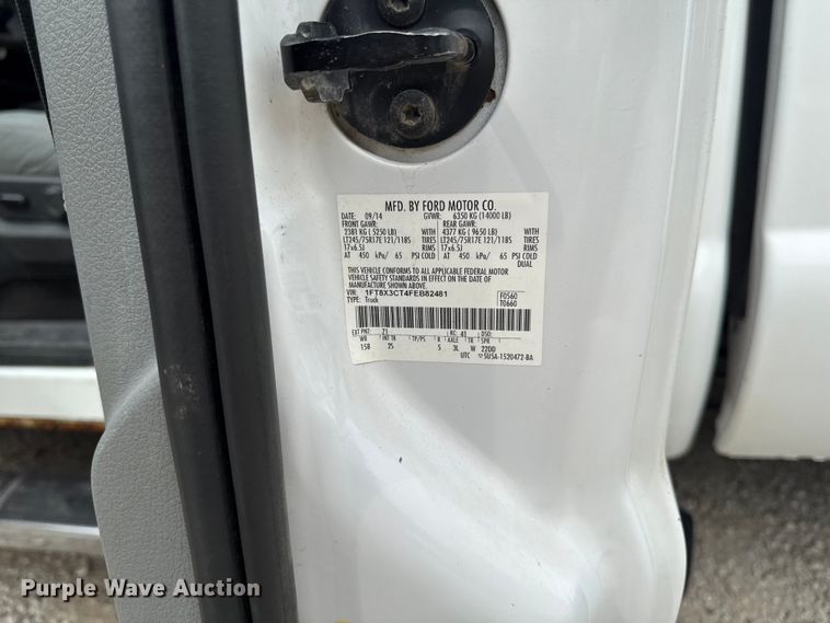 image for item FB5832 2015 Ford F350 Super Duty 