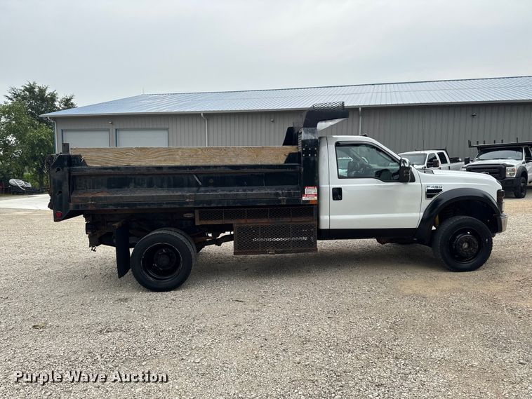 image for item FB5833 2008 Ford F450 Super Duty dump truck