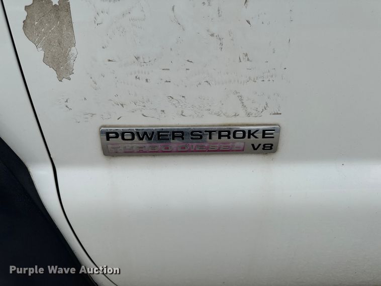 image for item FB5835 2006 Ford F550 flatbed truck