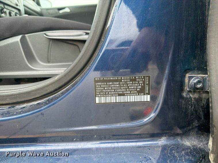 image for item FB5877 2014 Volkswagen Jetta 