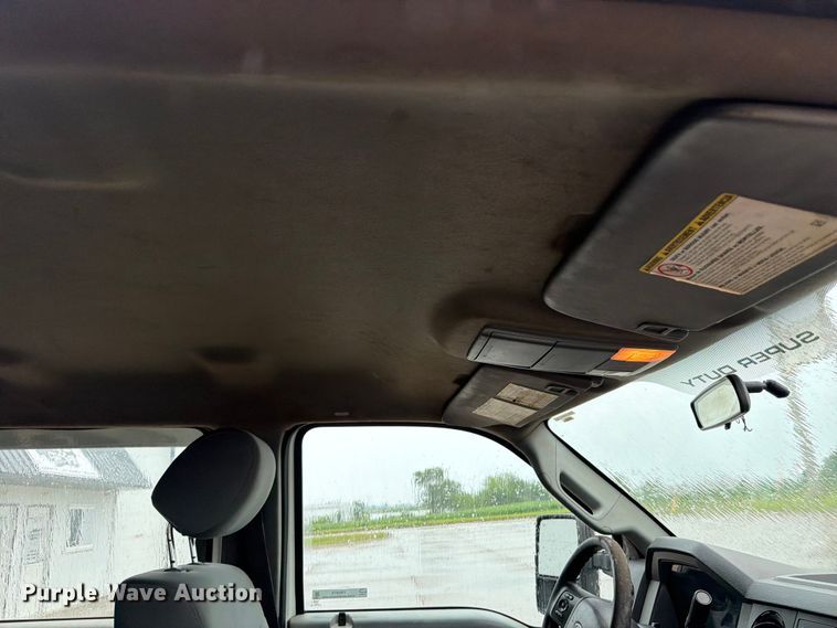 image for item FB5879 2012 Ford F450 Super Duty Crew Cab flatbed truck