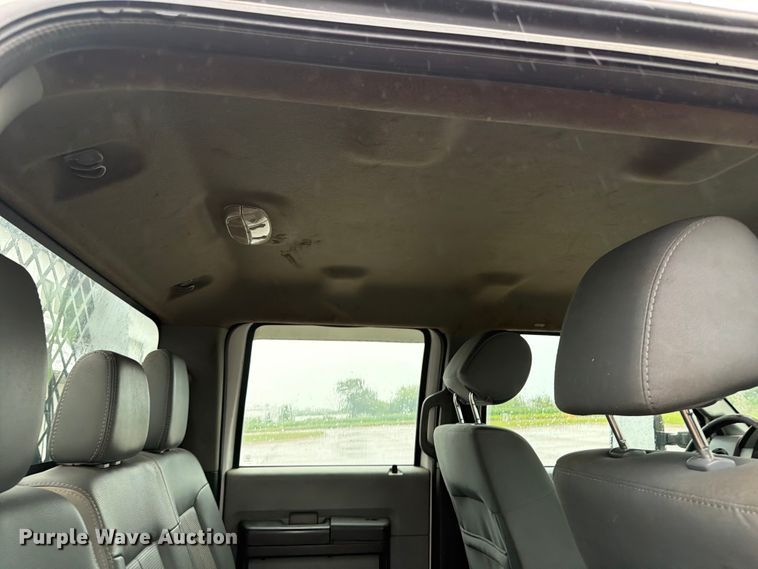 image for item FB5879 2012 Ford F450 Super Duty Crew Cab flatbed truck
