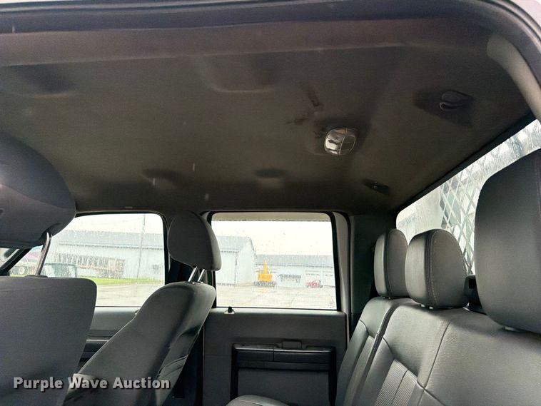 image for item FB5879 2012 Ford F450 Super Duty Crew Cab flatbed truck