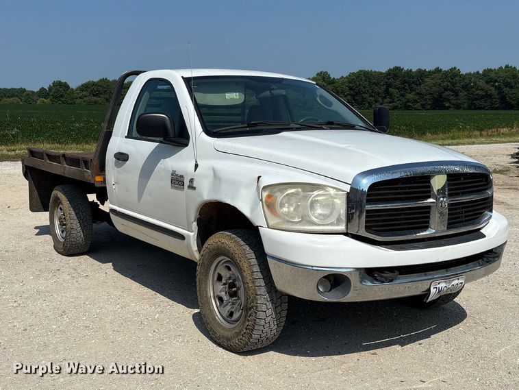 image for item FC1964 2007 Dodge Ram 2500 bale bed pickup truck