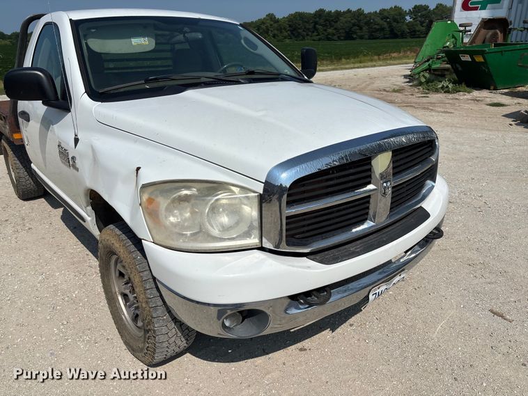 image for item FC1964 2007 Dodge Ram 2500 bale bed pickup truck