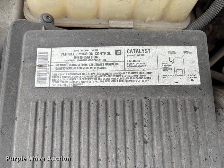 image for item FC1985 2006 Chevrolet Silverado 1500 Ext. Cab pickup truck
