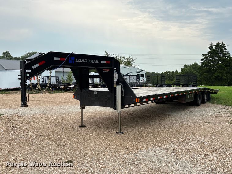2027 Load Trail hydraulic tail equipment trailer
