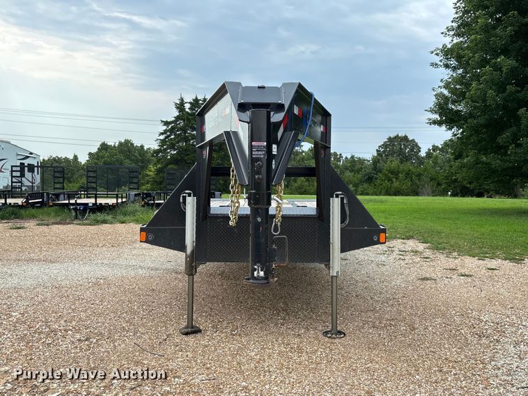 image for item FC1997 2027 Load Trail hydraulic tail equipment trailer