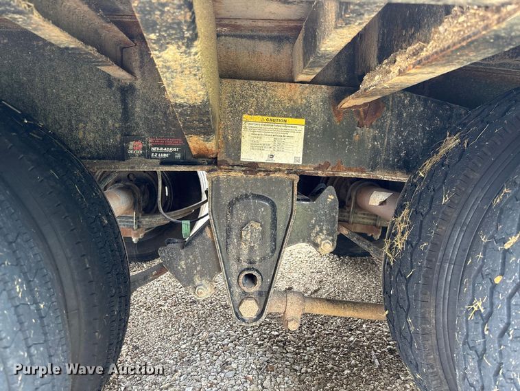 image for item FC1997 2027 Load Trail hydraulic tail equipment trailer