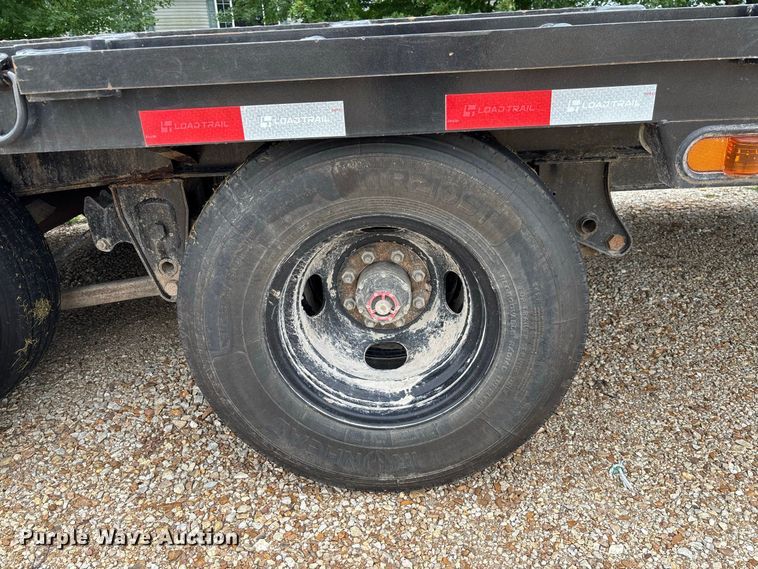 image for item FC1997 2027 Load Trail hydraulic tail equipment trailer