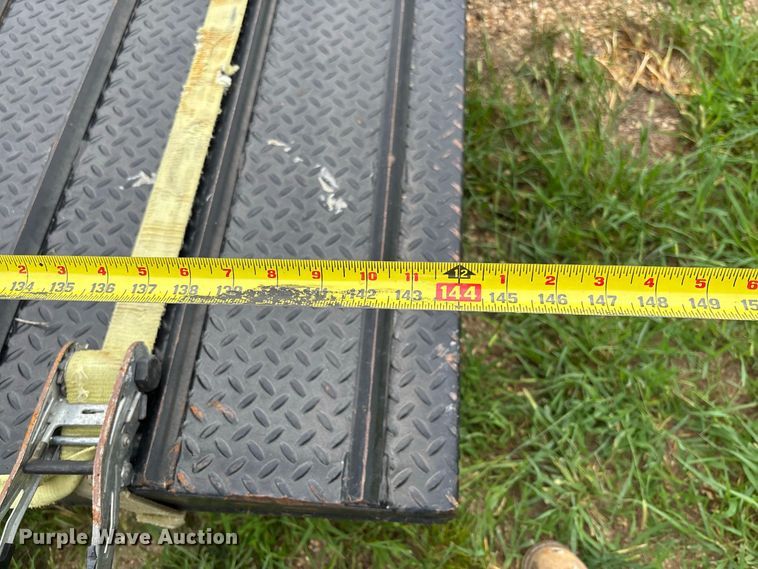image for item FC1997 2027 Load Trail hydraulic tail equipment trailer