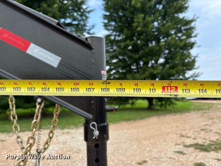 image for item FC1997 2027 Load Trail hydraulic tail equipment trailer
