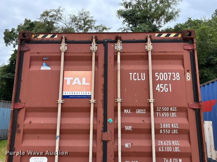 image for item FC1999 2008 CIMC shipping container