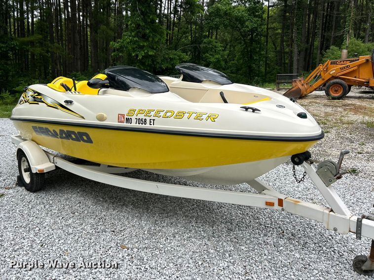 image for item FC2663 1999 Sea-Doo Speedster boat