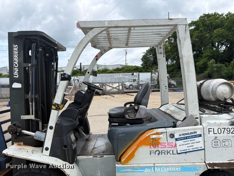 image for item FC3256 2014 Nissan PF80 forklift