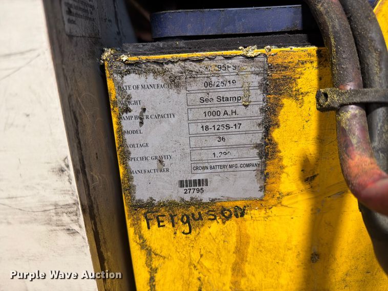 image for item FC3259 2019 Crown RC5545-40 forklift