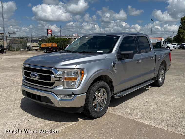 2021 Ford F150 Crew Cab pickup truck
