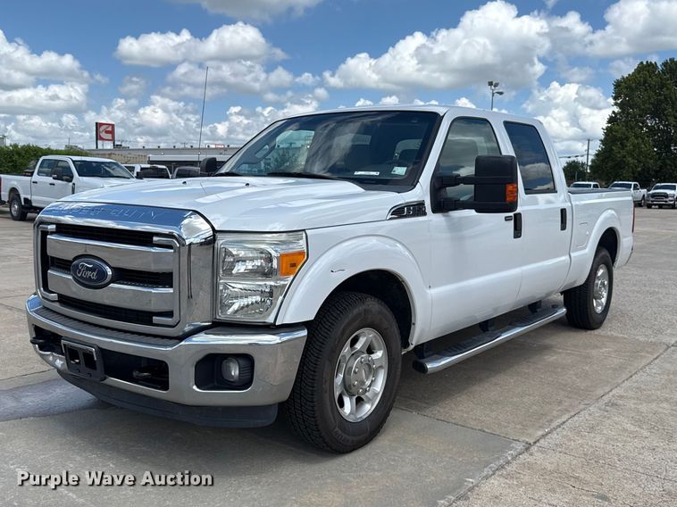 2013 Ford F250 Super Duty Crew Cab pickup truck