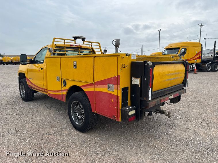 image for item FC4046 2016 Chevrolet Silverado 3500HD utility bed pickup truck