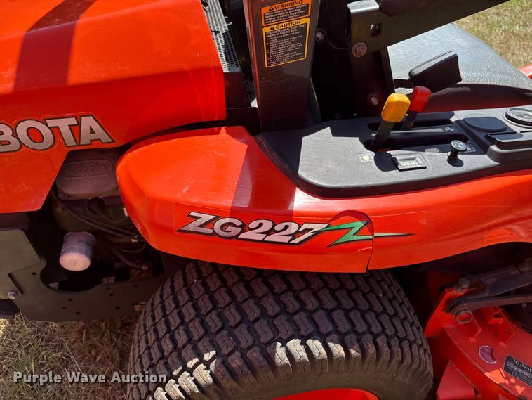 image for item FC4056 Kubota ZG227A ZTR lawn mower