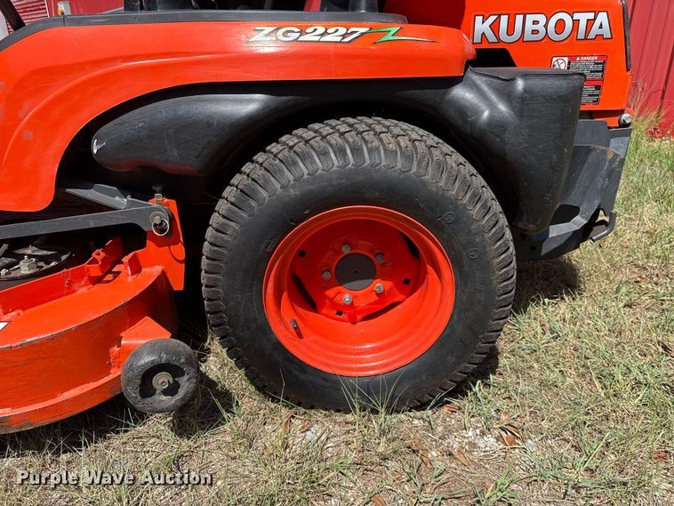 image for item FC4056 Kubota ZG227A ZTR lawn mower