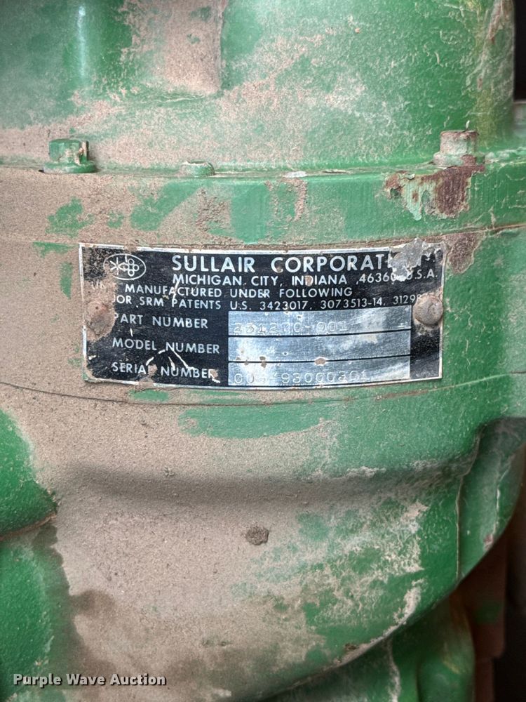 image for item FC4088 Sullair 185Q air compressor