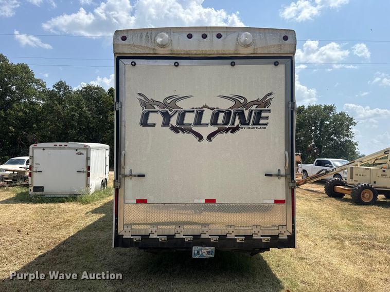 image for item FC4110 Heartland 3914 Cyclone toy hauler camper