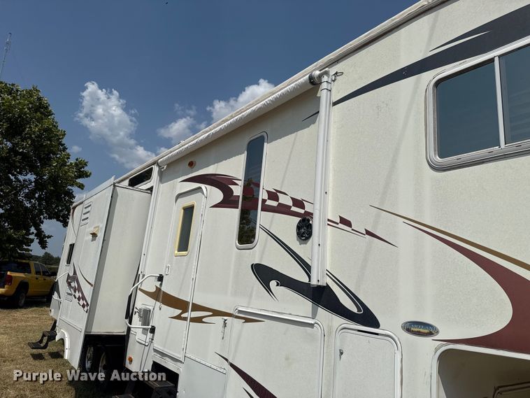 image for item FC4110 Heartland 3914 Cyclone toy hauler camper