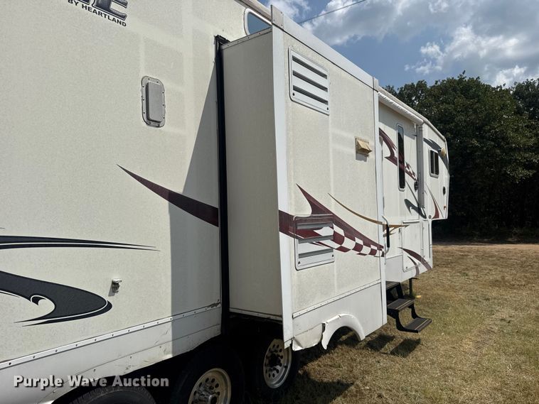 image for item FC4110 Heartland 3914 Cyclone toy hauler camper