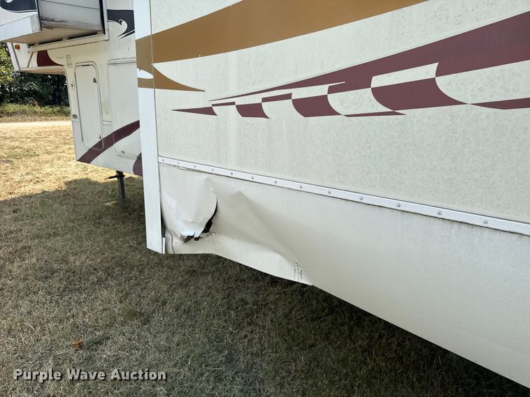 image for item FC4110 Heartland 3914 Cyclone toy hauler camper
