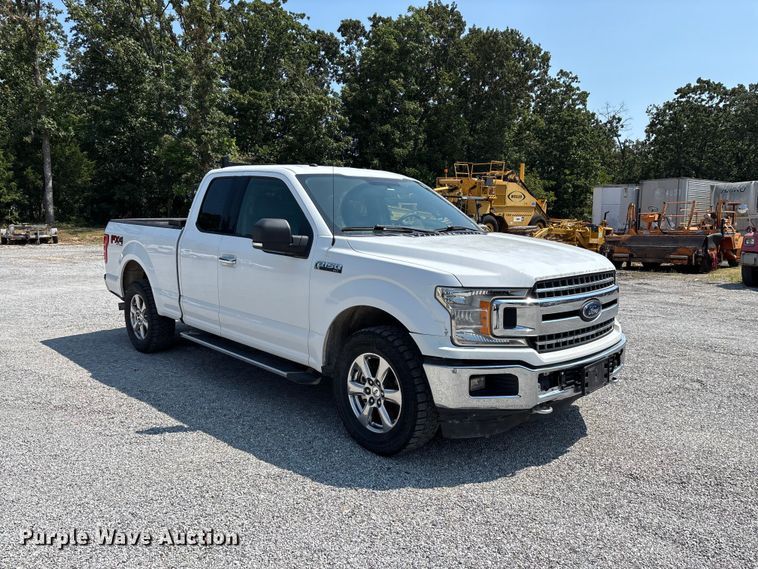 image for item FG0553 2018 Ford F150 Ext. Cab pickup truck