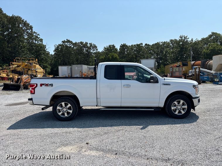 image for item FG0553 2018 Ford F150 Ext. Cab pickup truck