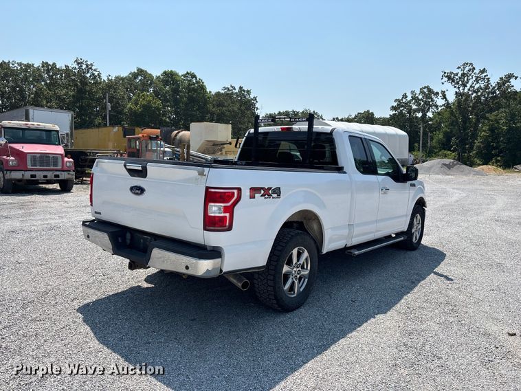 image for item FG0553 2018 Ford F150 Ext. Cab pickup truck