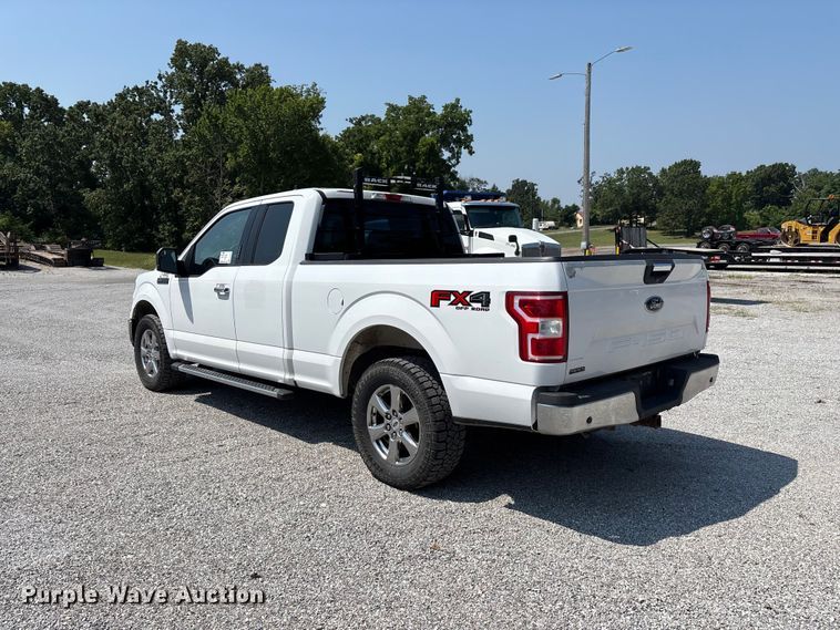 image for item FG0553 2018 Ford F150 Ext. Cab pickup truck
