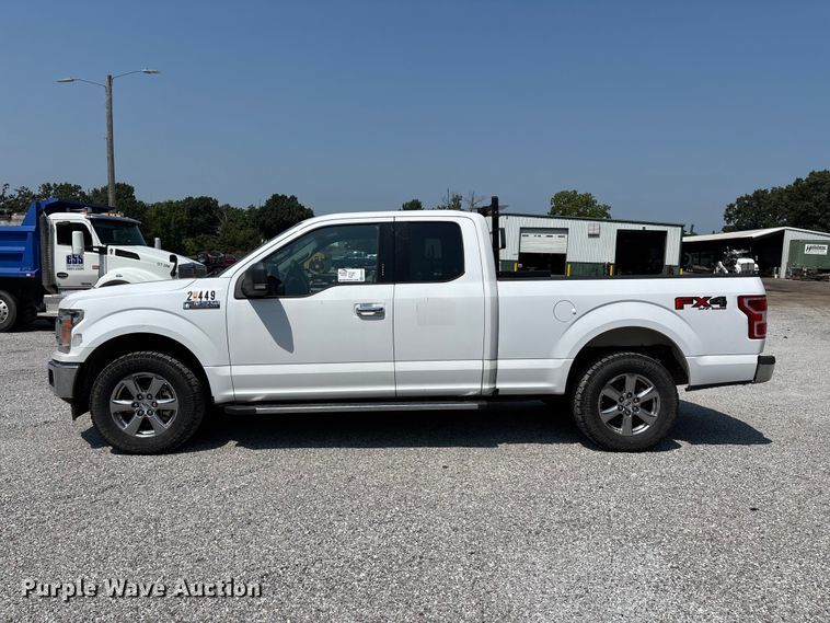 image for item FG0553 2018 Ford F150 Ext. Cab pickup truck