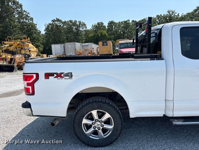 image for item FG0553 2018 Ford F150 Ext. Cab pickup truck