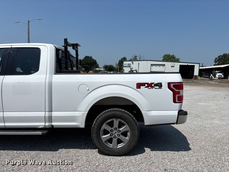 image for item FG0553 2018 Ford F150 Ext. Cab pickup truck
