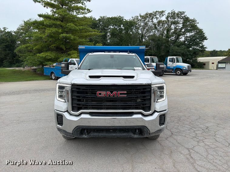image for item FH6178 2021 GMC Sierra 3500HD dump bed pickup truck